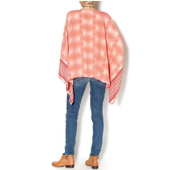 Pronto Flyaway kimono Bohemian festival top - Picture 2 of 15